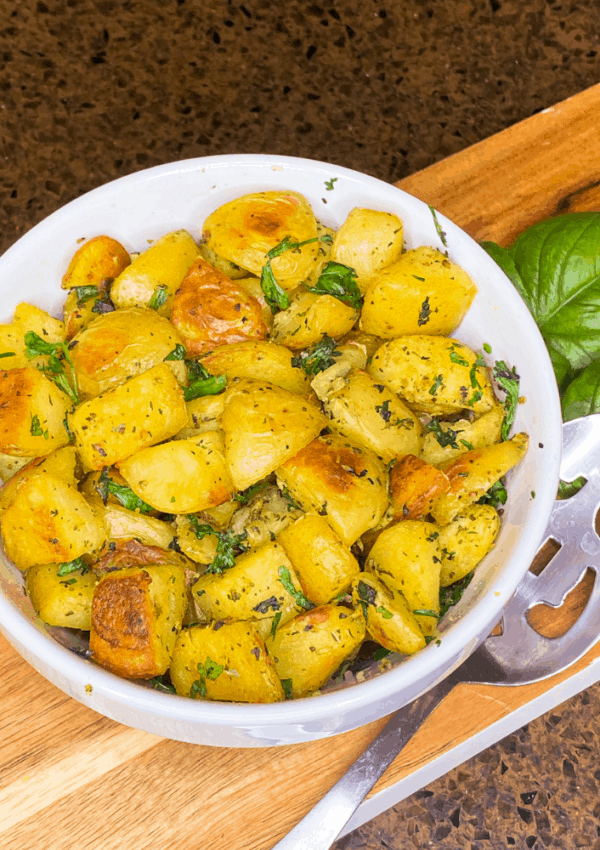 Simple Herb Roasted Potatoes Recipe