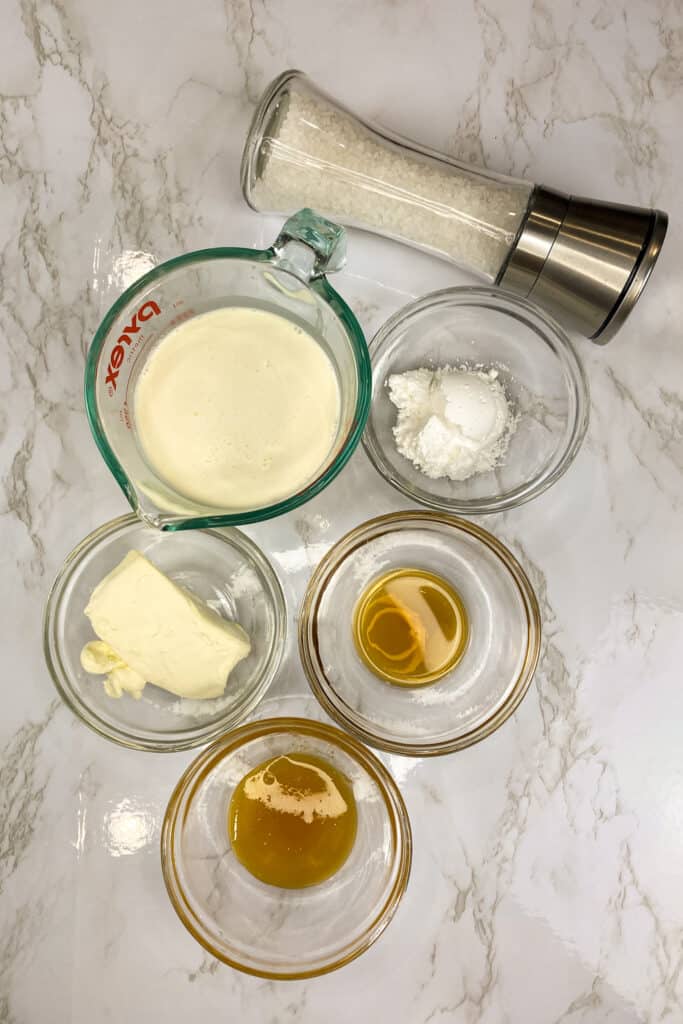 ingredients used in mock devonshire cream