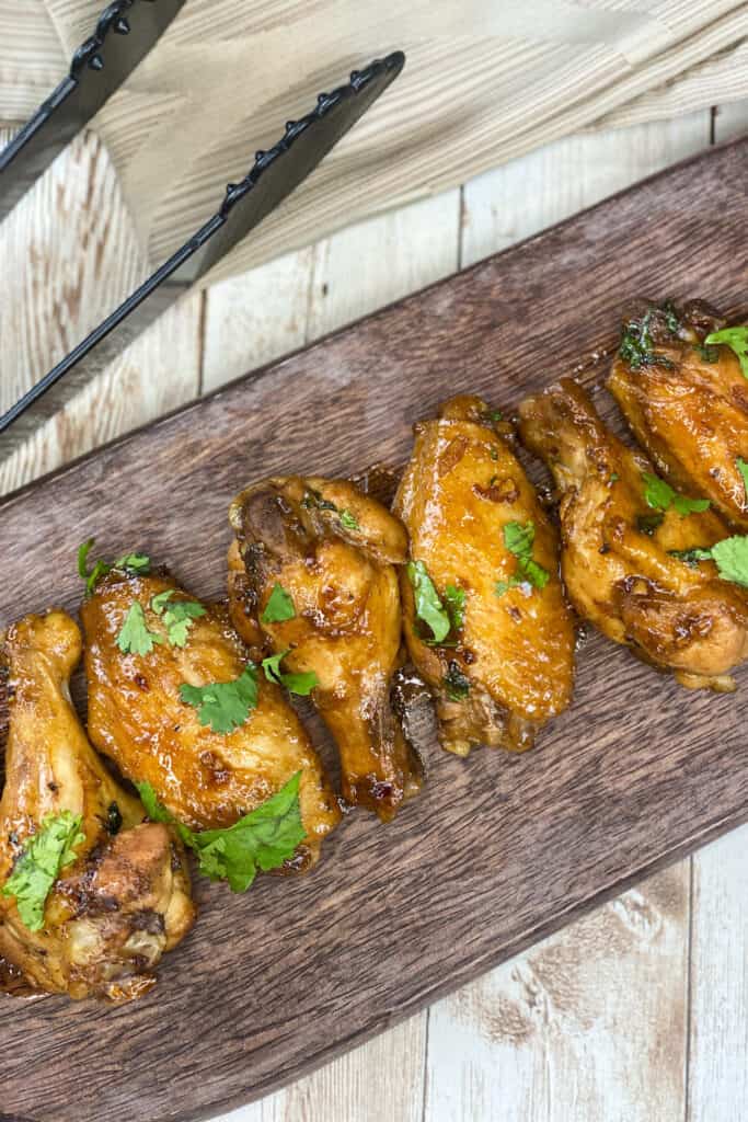 honey soy chicken wings with ginger