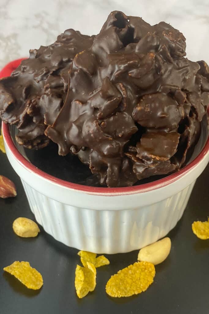 no bake peanut butter clusters