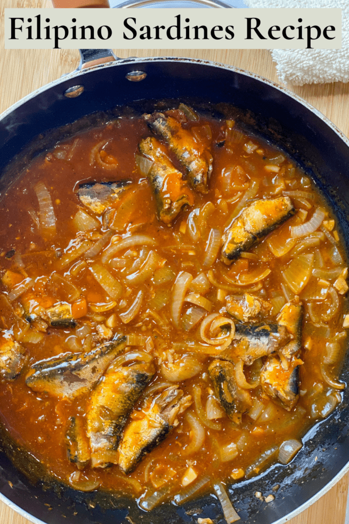 Filipino Sardines Recipe