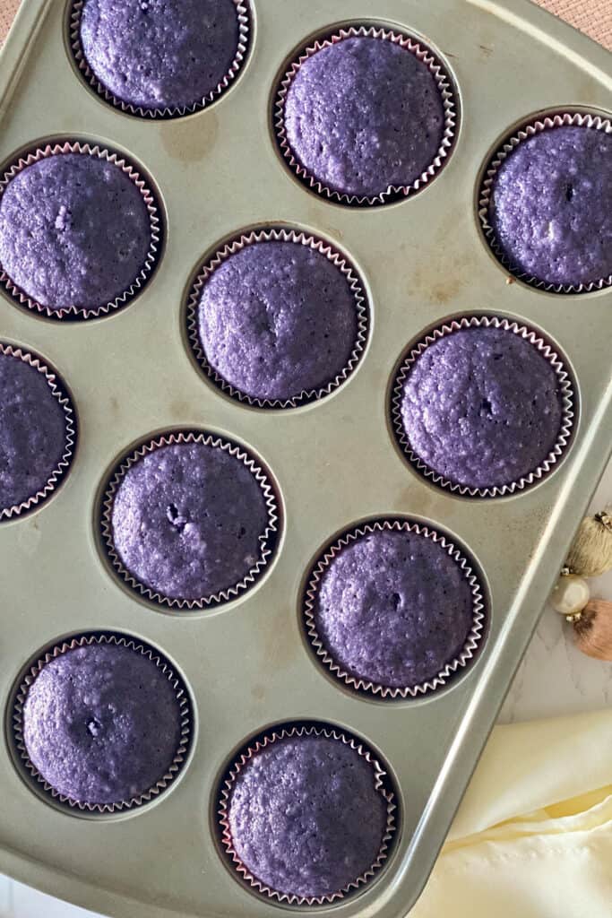 how to make ube cupcakes