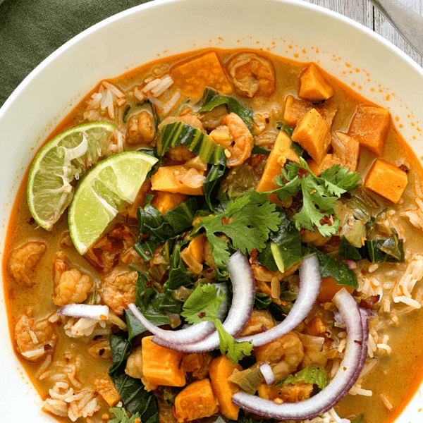 25-Minute Easy Shrimp Curry with Sweet Potato
