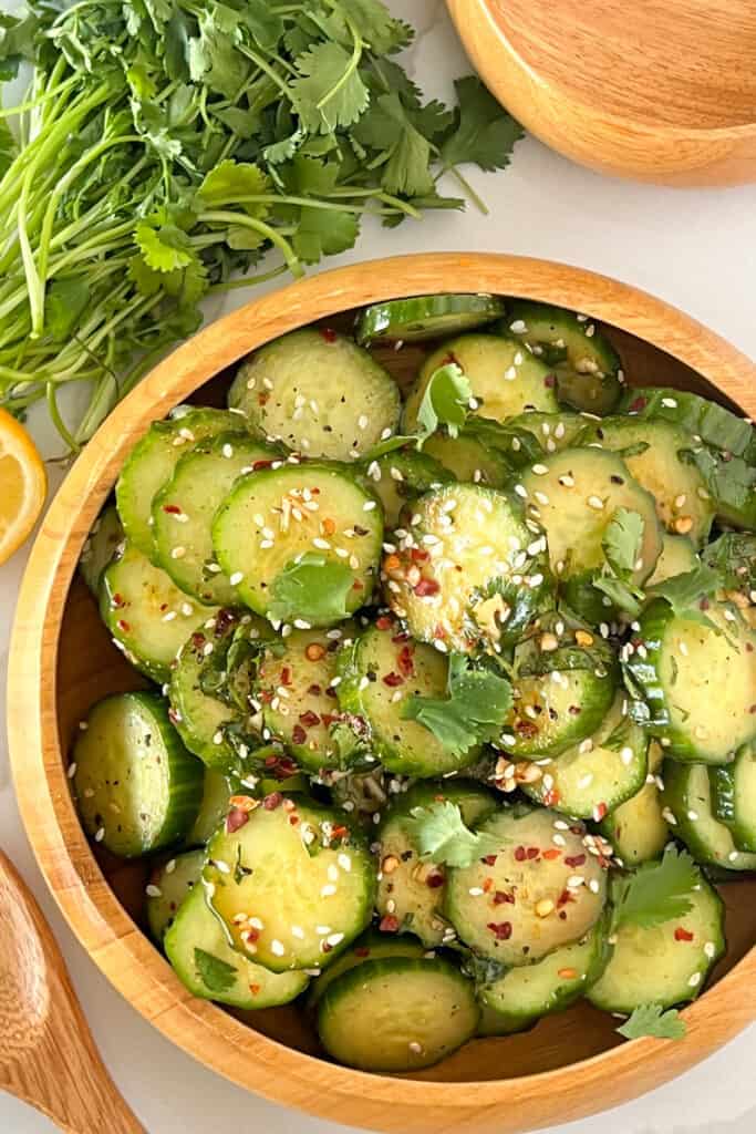 spicy cucumber salad recipes
