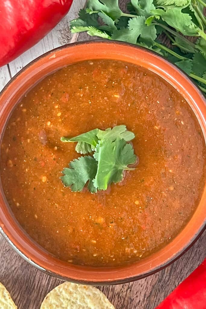 tomatillo red chili salsa